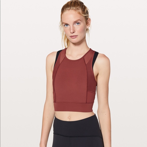 lululemon athletica Tops - Lululemon Laser Speed Train Tank Size 2 Red
